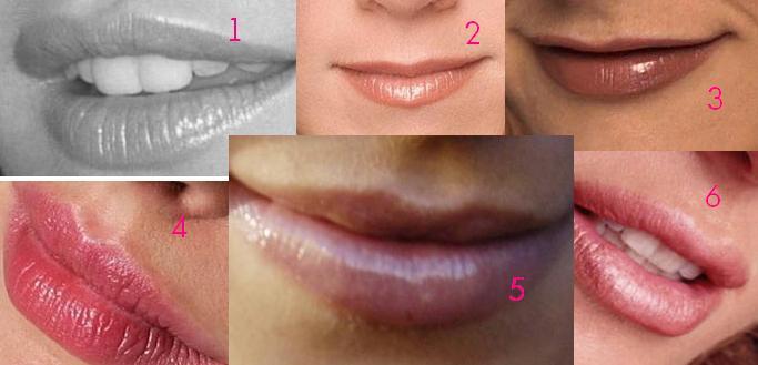Угадай чьи губы?