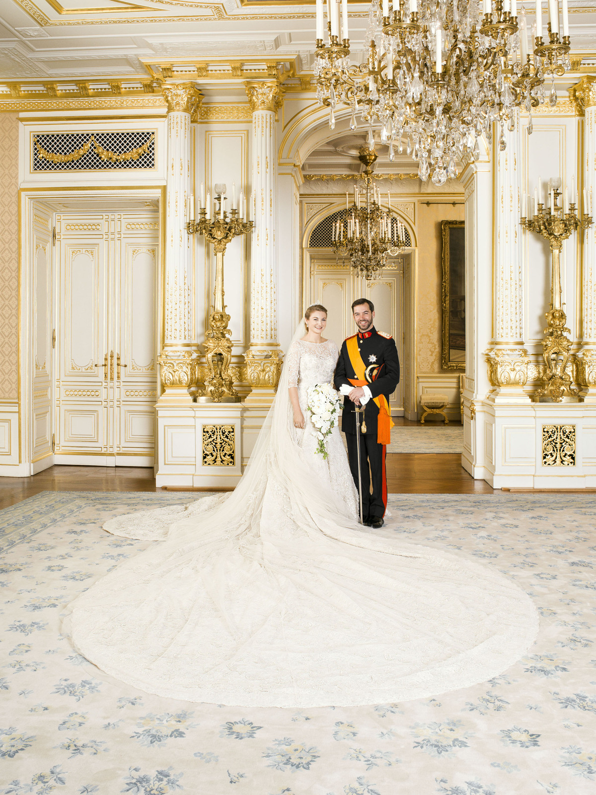 Королевская свадьба: принц Гийом и принцесса Стефани