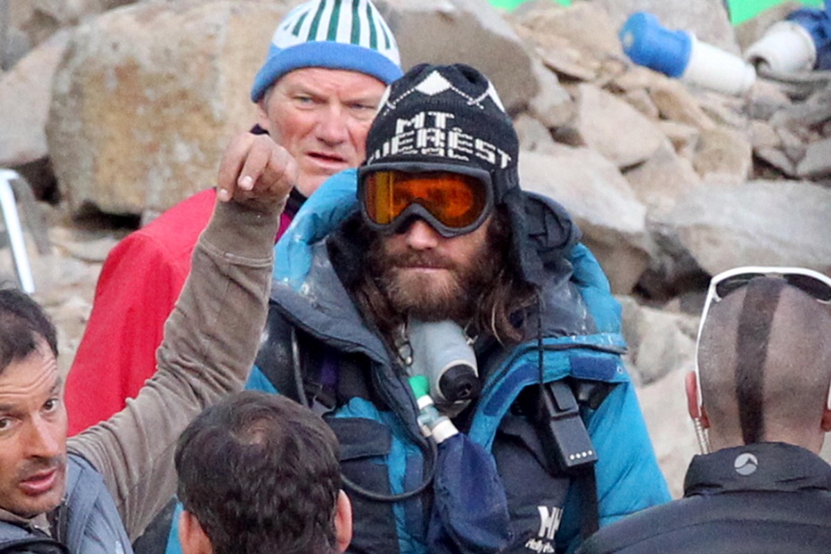 Первый взгляд на Джейка Джилленхола на съемках "Эвереста"