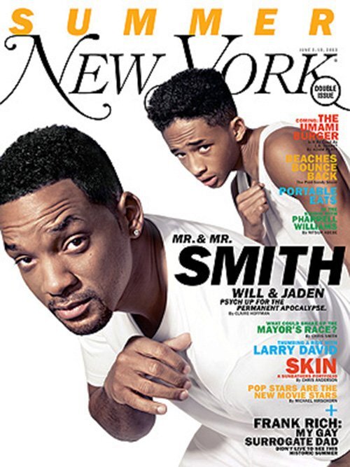 Уилл и Джейден Смит в журнале New York Magazine. Лето 2013