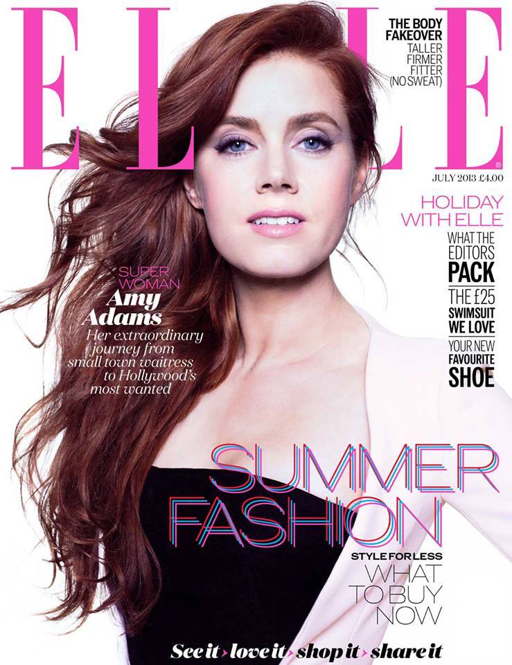 Эми Адамс в журнале Elle Великобритания. Июнь 2013