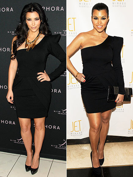 Fashion battle: Ким Кардашиан и Кортни Кардашиан