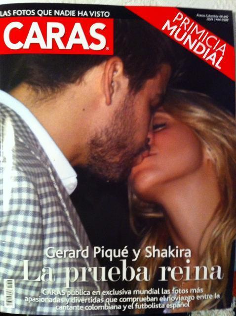 Кто-то заработал миллион… или фото поцелуя Жерара Пике и Шакиры