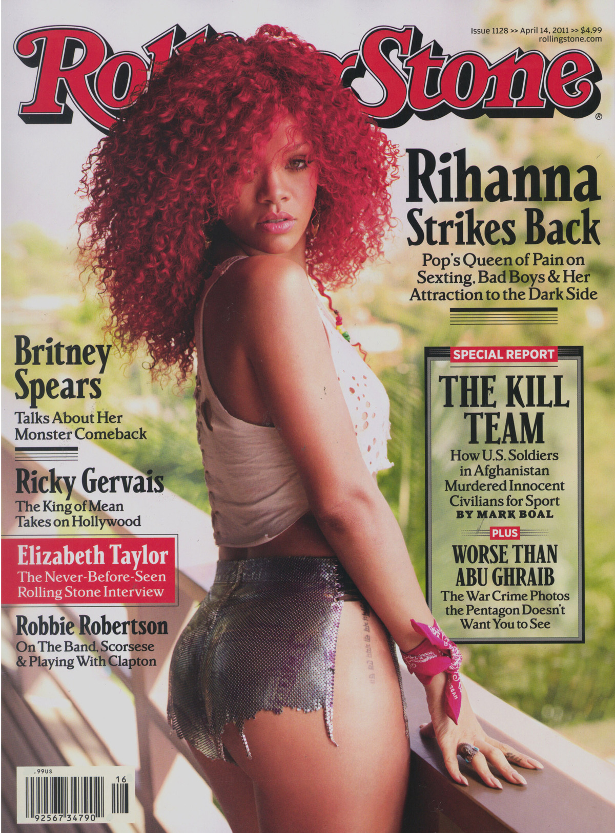 Рианна в журнале Rolling Stone. Апрель 2011