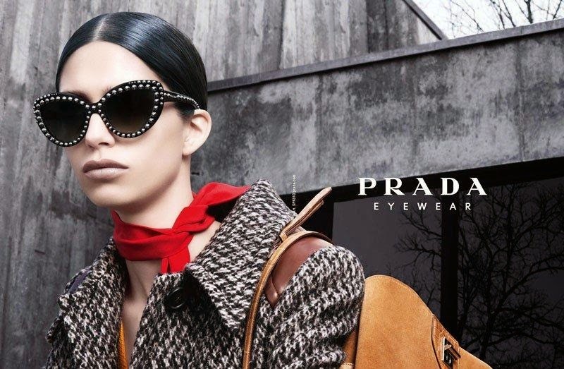 Рекламная кампания Prada Eyewear. Осень / зима 2014-2015