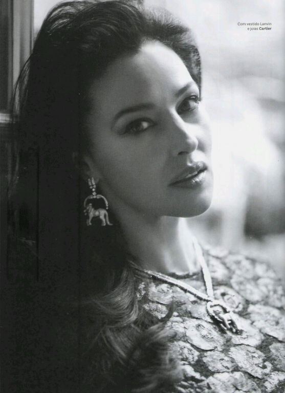Моника Беллуччи в журнале Vogue Бразилия. Январь 2013