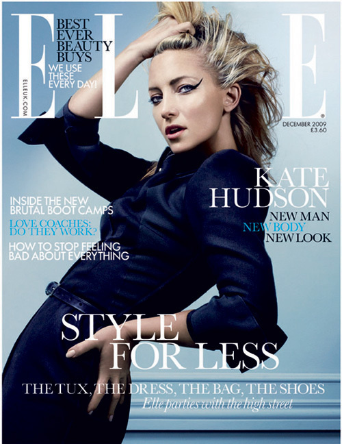 Кейт Хадсон в журнале Elle. UK. Декабрь 2009