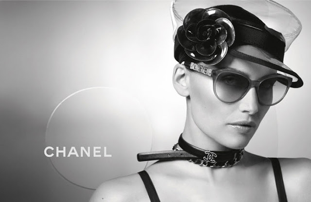 Летиция Каста в рекламной кампании очков Chanel 2013