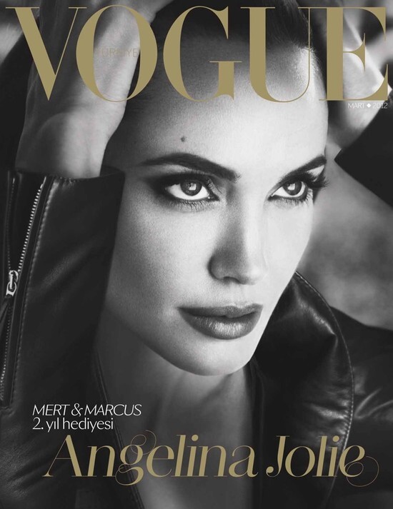 Анджелина Джоли в журнале Vogue Турция. Март 2012
