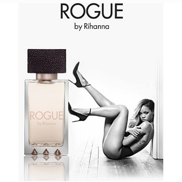 Первый взгляд на рекламную кампанию аромата Рианны Rogue