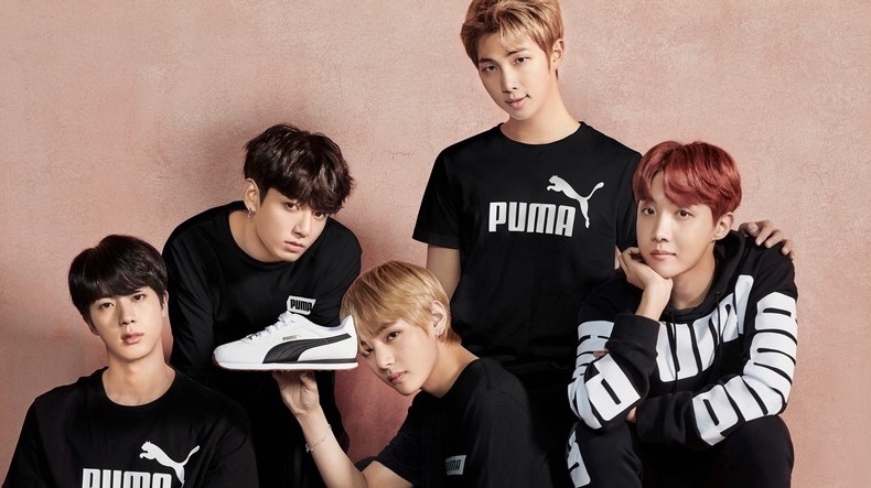 Участники BTS снялись в рекламной кампании PUMA
