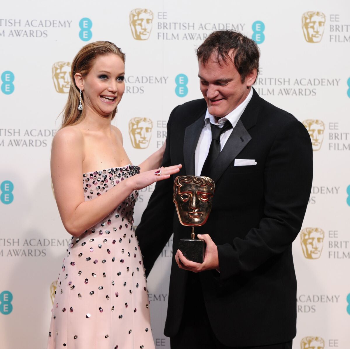 Звезды на церемонии BAFTA 2013
