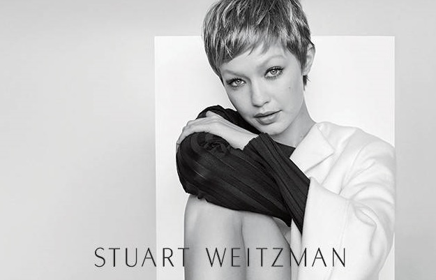 Джиджи Хадид примерила образ легендарной супермодели Твигги в рекламе Stuart Weitzman