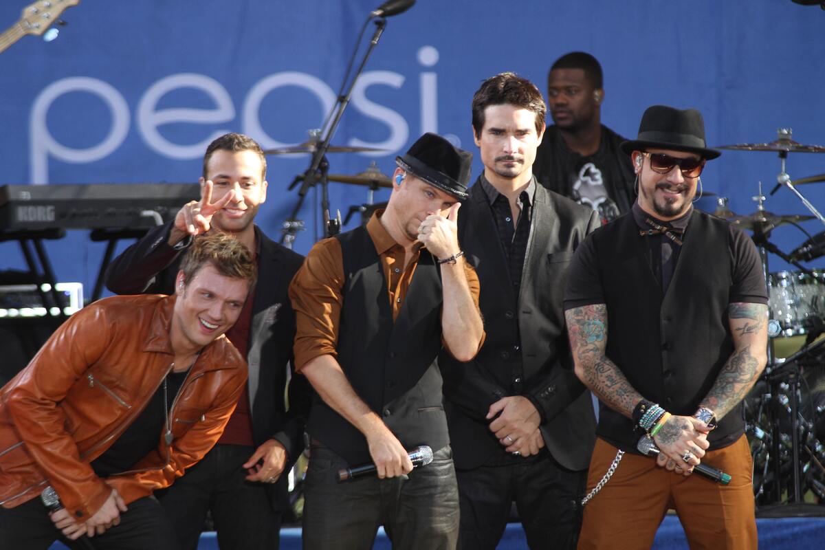 Backstreet Boys вернулись на сцену
