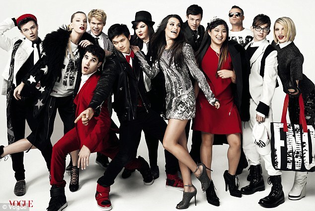 Стильные герои сериала «Хор» в журнале Vogue. Сентябрь 2011