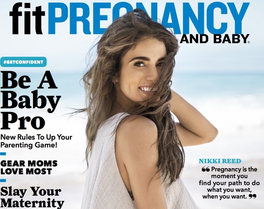 Беременная Никки Рид рассказала о планах на материнство в новой фотосессии