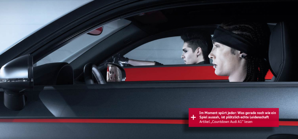 Братья Каулиц в рекламе  Audi A1