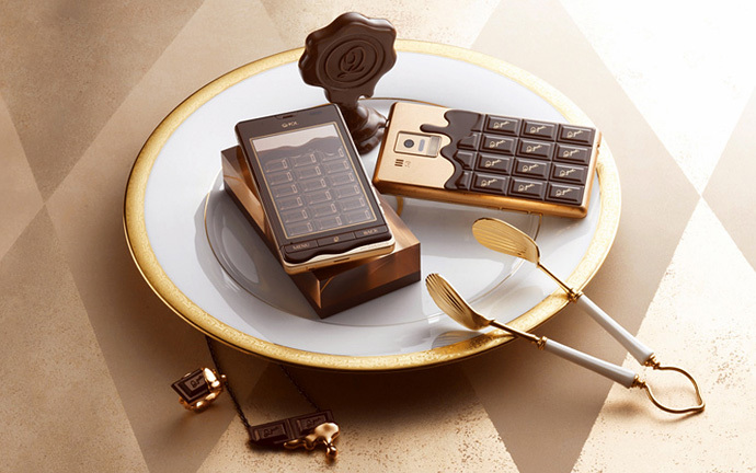 «Шоколадный» смартфон ко Дню святого Валентина
