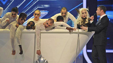 Выступление Lady GaGa на передаче «The X Factor»