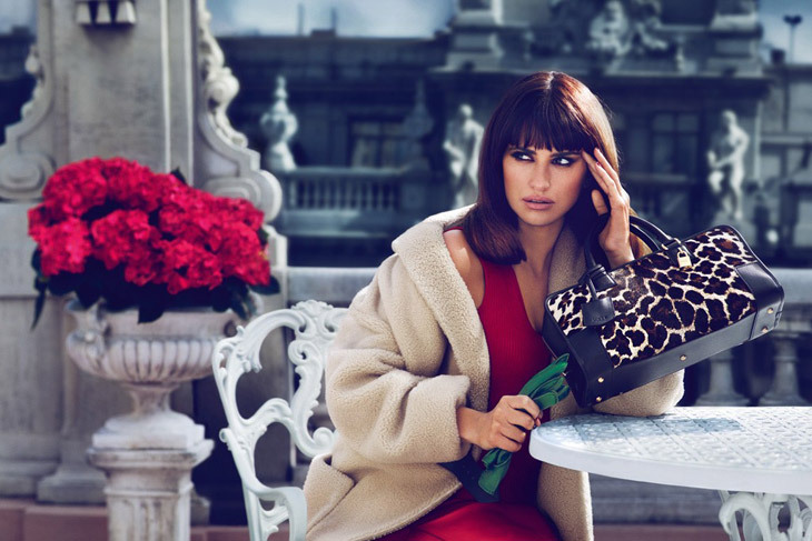 Пенелопа Крус в новой рекламной кампании Loewe. Осень / зима 2013-2014: первый взгляд