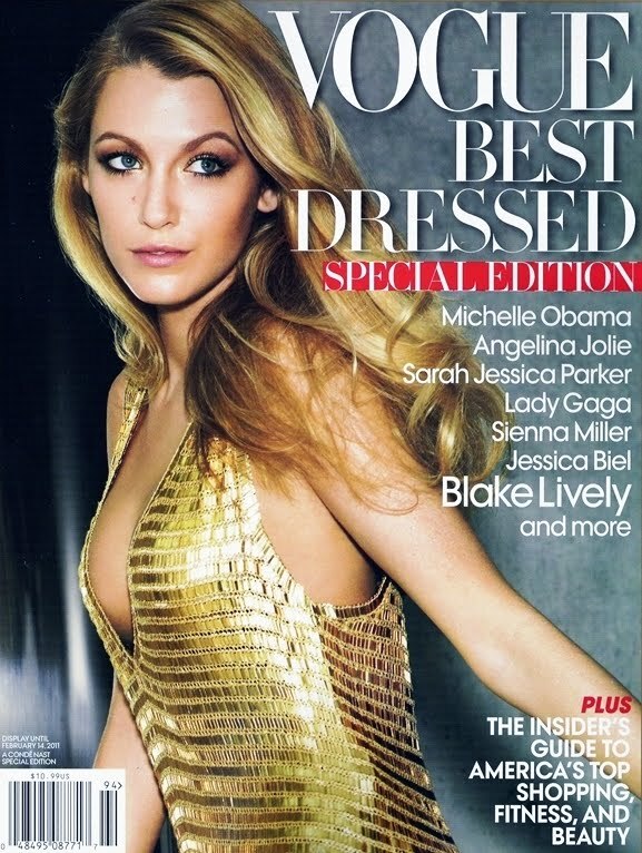 Блэйк Лайвли в журнале Vogue. Декабрь 2010