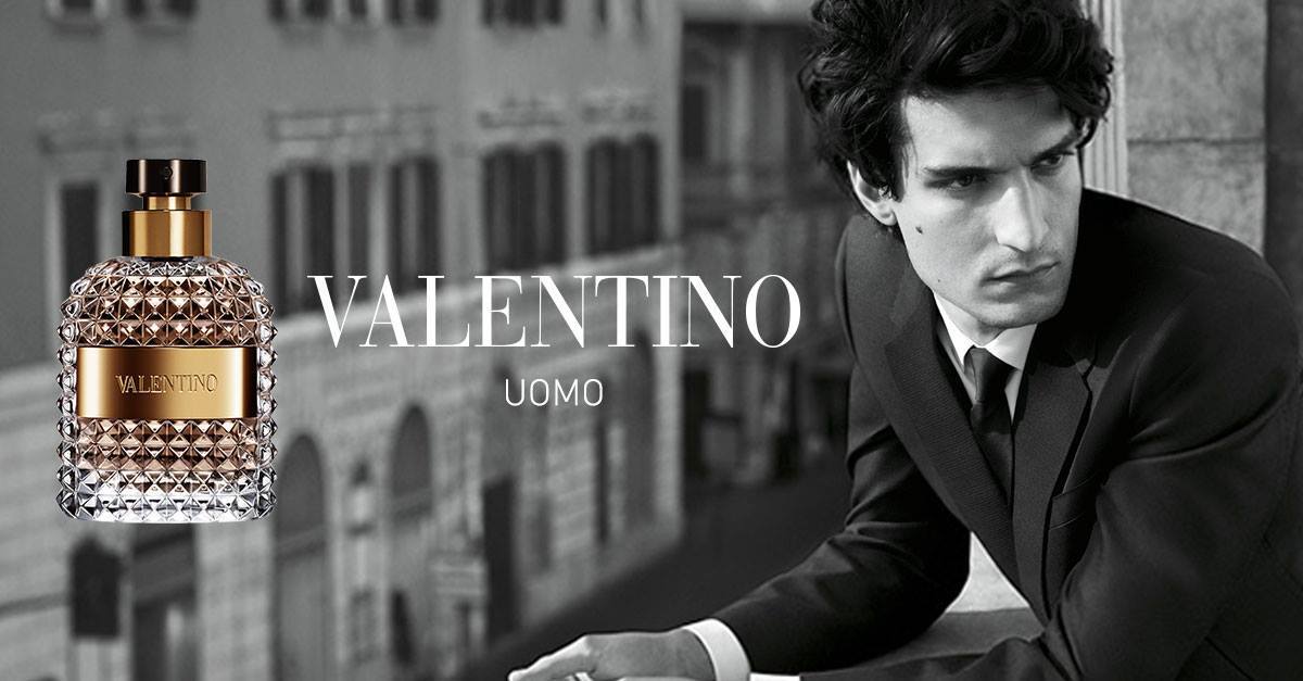 Рекламная кампания нового аромата для мужчин Valentino Uomo