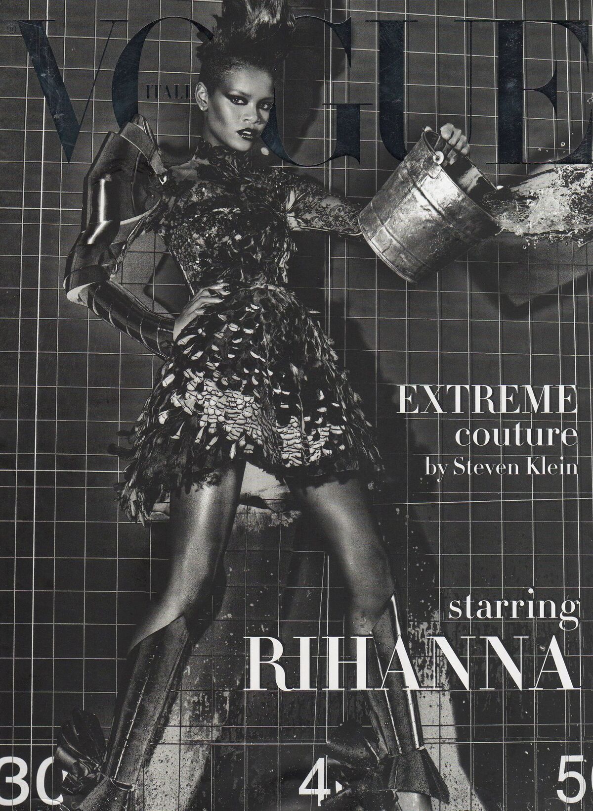 Рианна в журнале Vogue Италия. Сентябрь 2009