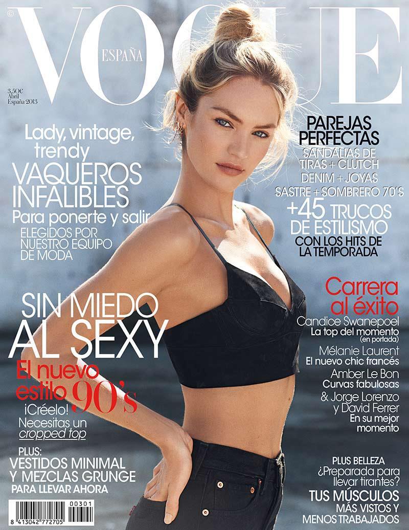 Кэндис Свейнпол в журнале Vogue Испания. Апрель 2013