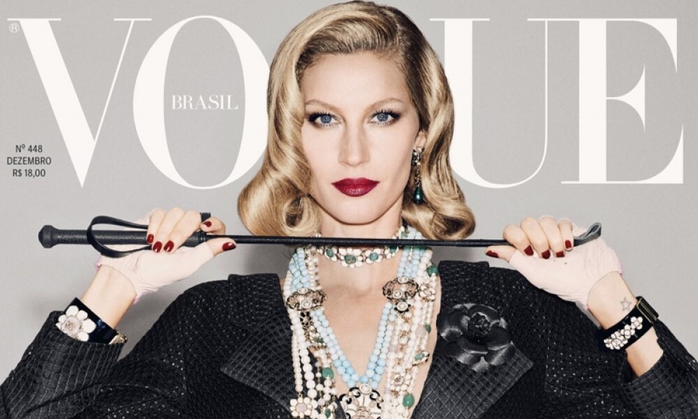 Жизель Бюндхен украсила сразу две обложки Vogue
