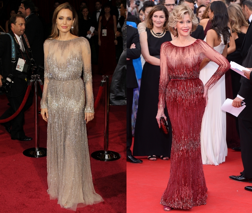 Fashion battle: Анджелина Джоли и Джейн Фонда
