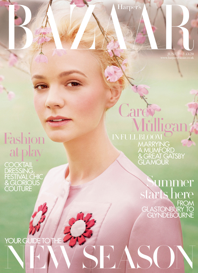 Кэри Маллиган в журнале Harper&#39;s Bazaar Великобритания. Июнь 2013