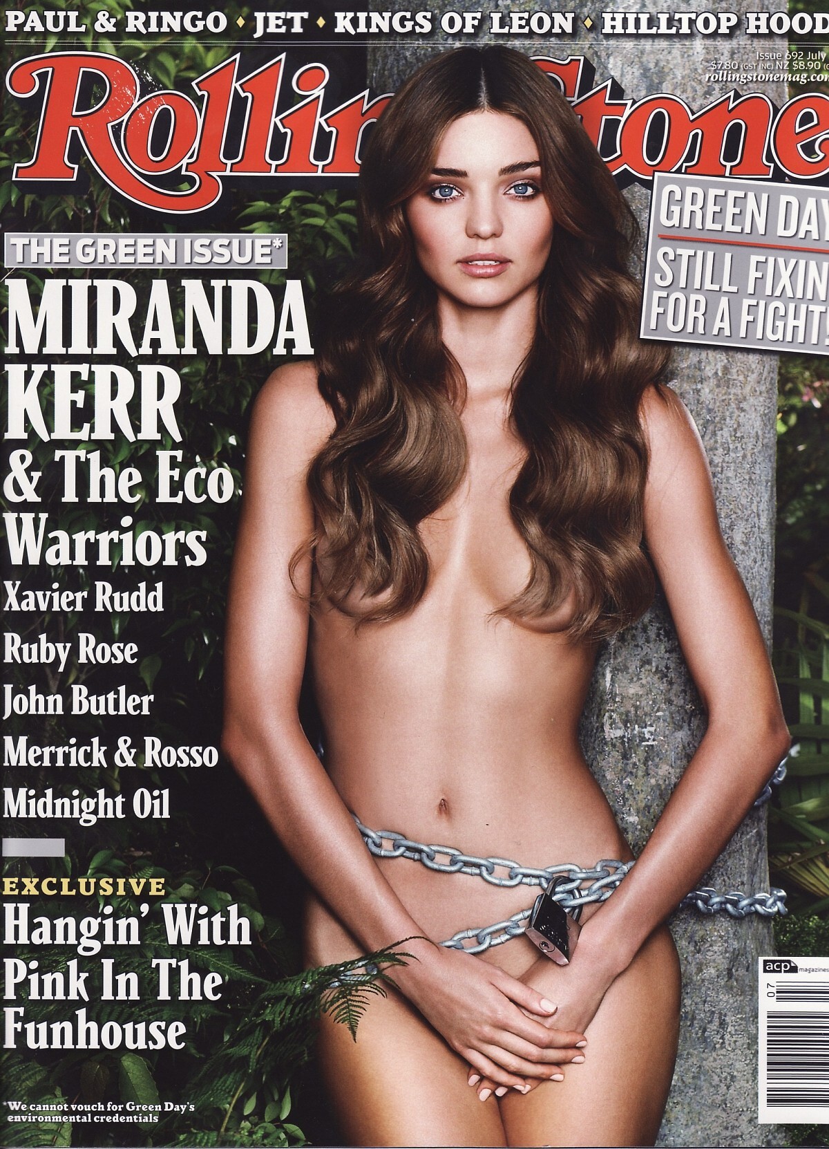 Миранда Керр в журнале Rolling Stone Австралия. Июнь 2009
