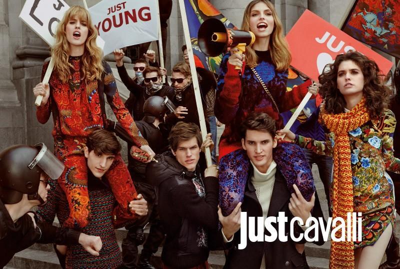 Рекламная кампания Just Cavalli Осень 2013- Зима 2014