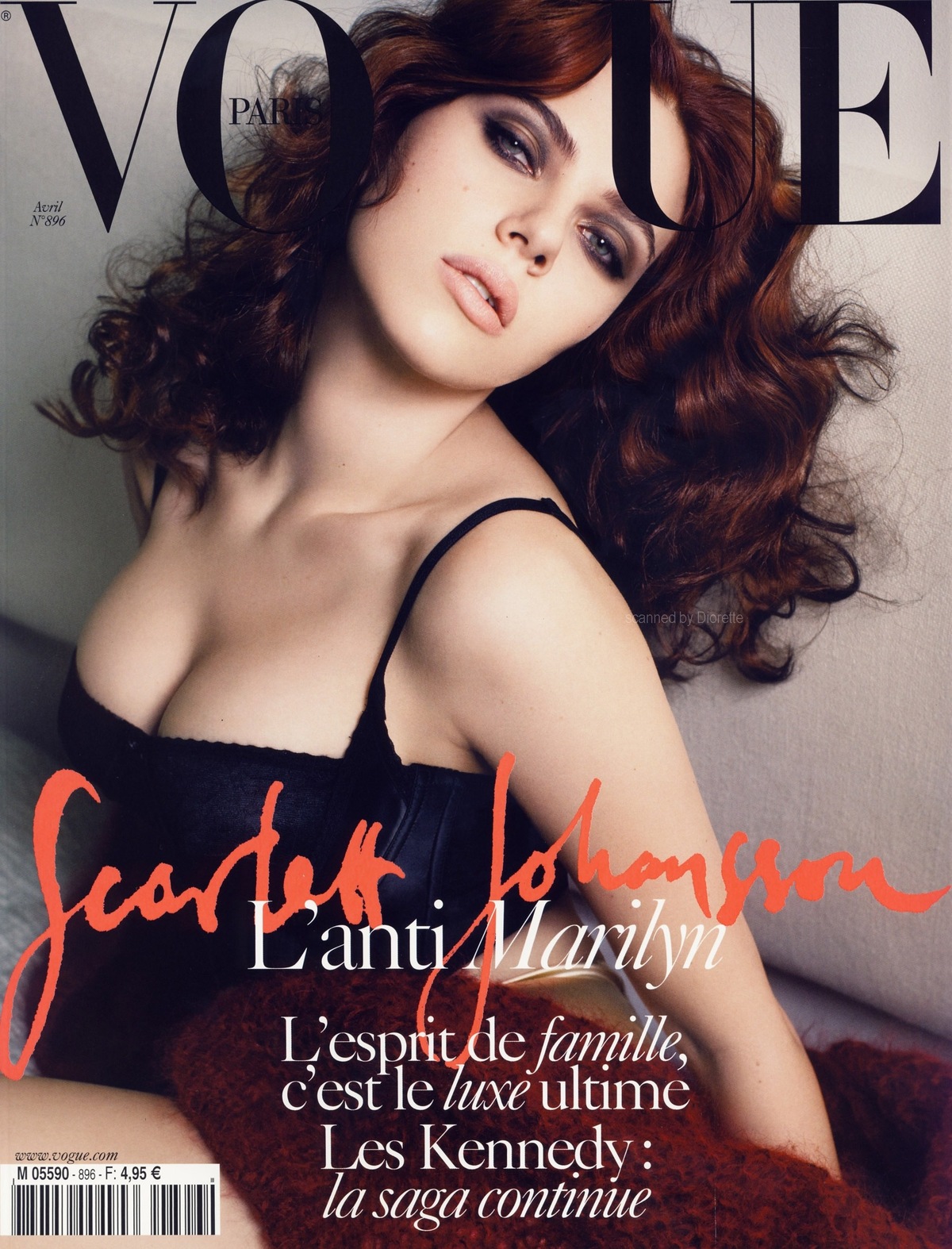 Скарлетт Йоханссон  в журнале Vogue. Франция. Апрель 2009