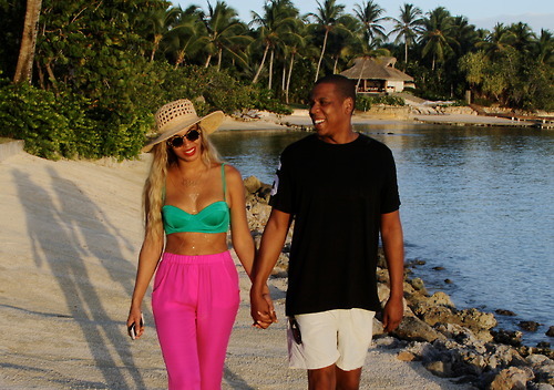 Бейонсе и Jay Z в Доминиканской республике