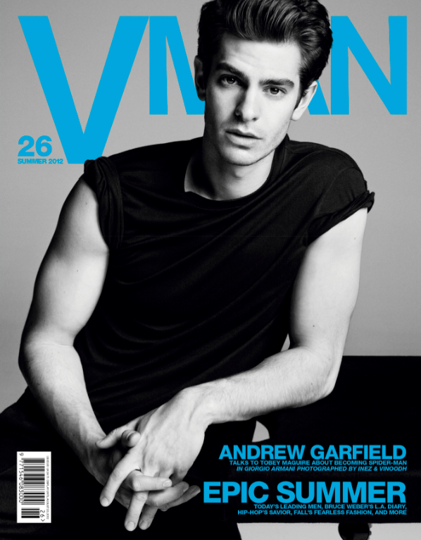 Эндрю Гарфилд в журнале VMan #26. Лето 2012