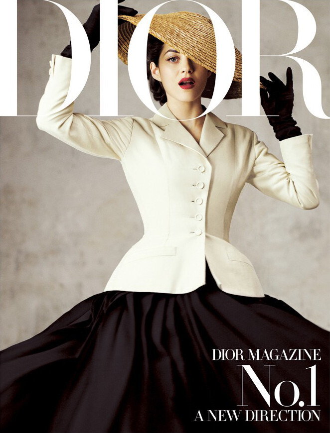 Марион Котийяр в журнале Dior