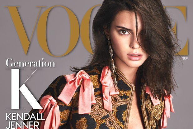 Кендалл Дженнер снялась для обложки сентябрьского Vogue