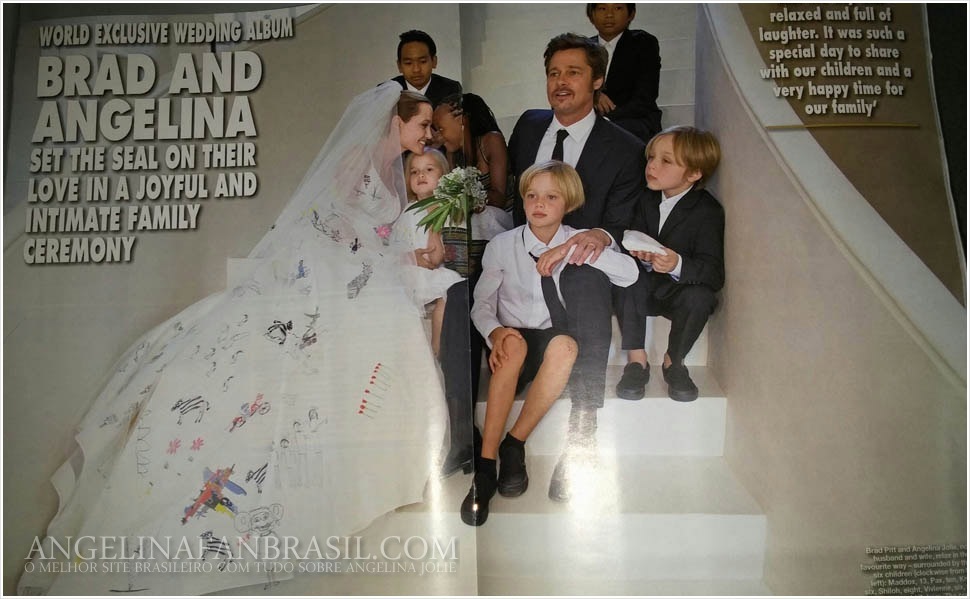 Свадьба Анджелины Джоли и Брэда Питта: новые фото и подробности