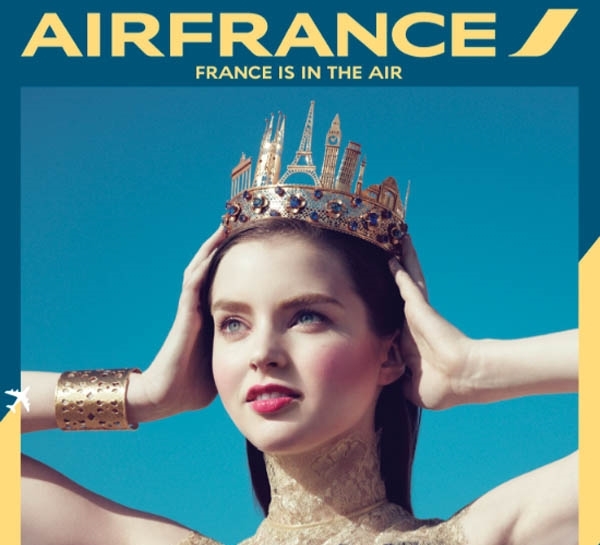 "Модная" рекламная кампания Air France