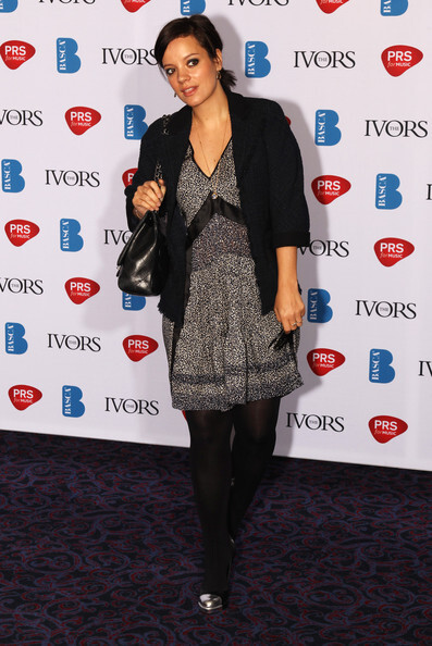 Лили Аллен на премии Ivor Novello Awards 2011