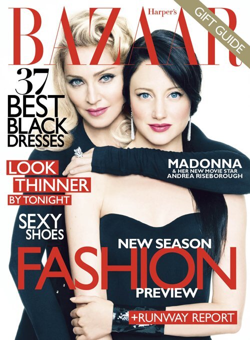 Мадонна в журнале Harper&#39;s Bazaar. Декабрь 2011