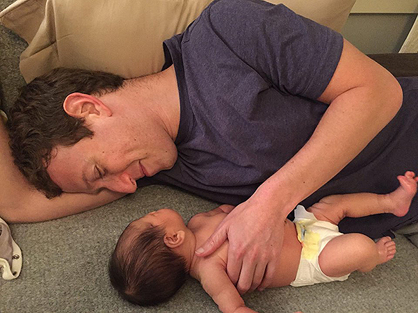 Марк Цукерберг показал  новое фото своей дочери