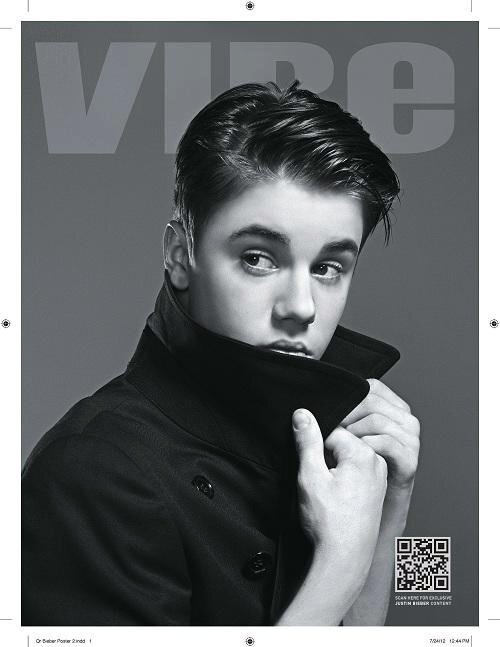 Джастин Бибер в журнале Vibe. Сентябрь 2012