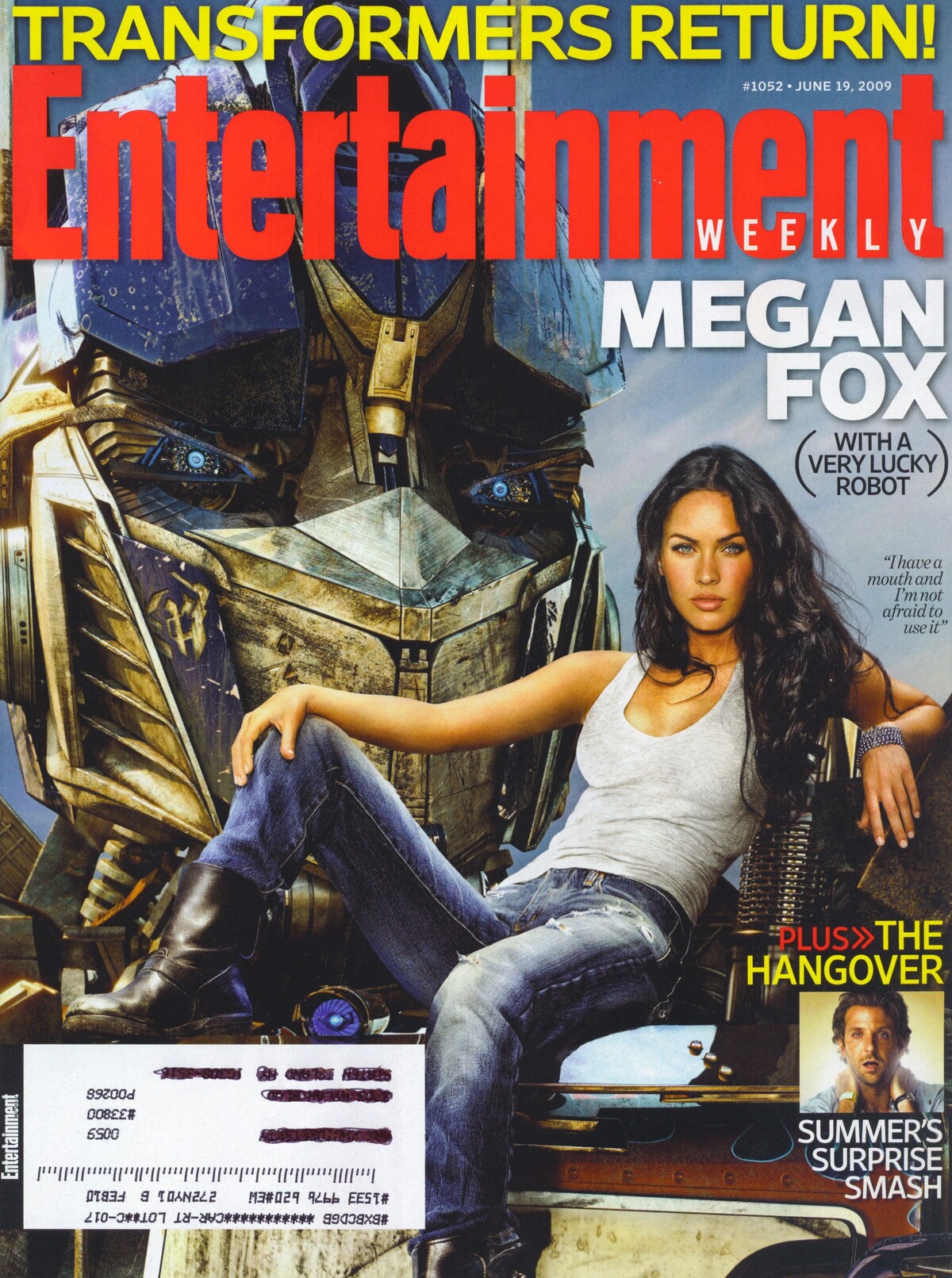Меган Фокс в журнале Entertainment Weekly. Июнь 2009