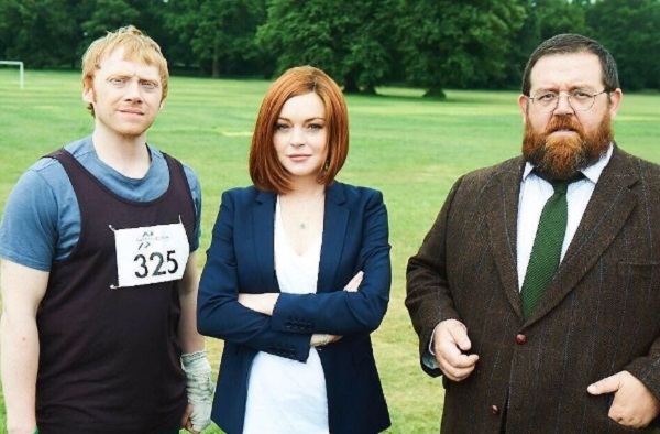 Линдси Лохан появится в британском ситкоме со звездой «Гарри Поттера» Рупертом Гринтом