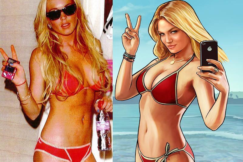 Линдси Лохан проиграла суд издателю игры Grand Theft Auto