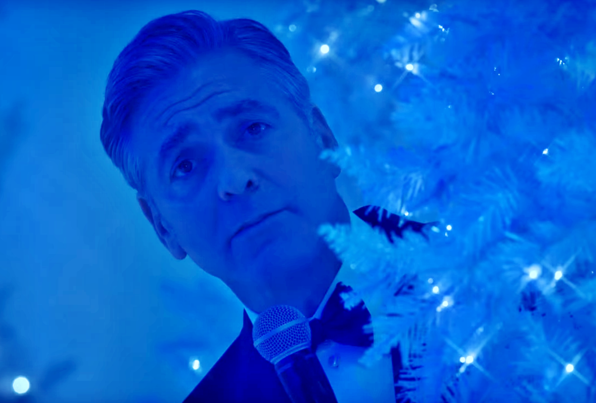 Билл Мюррей и Джордж Клуни исполнили рождественский дуэт