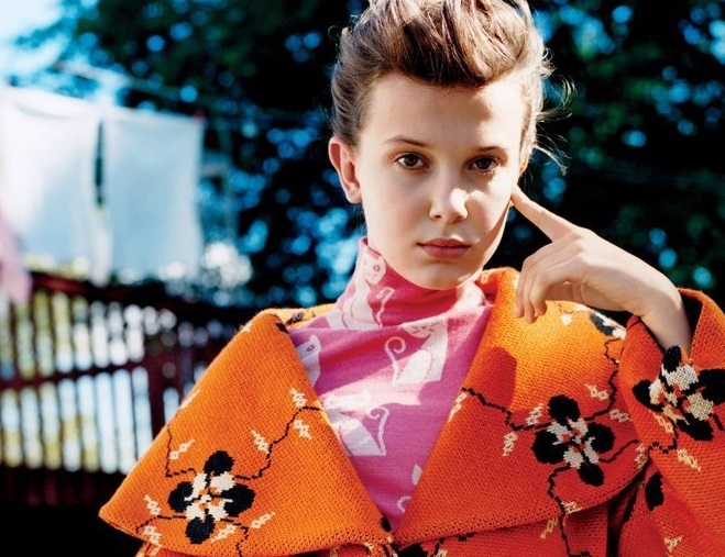 Звезда «Очень странных дел» Милли Бобби Браун снялась в фотосете для Teen Vogue