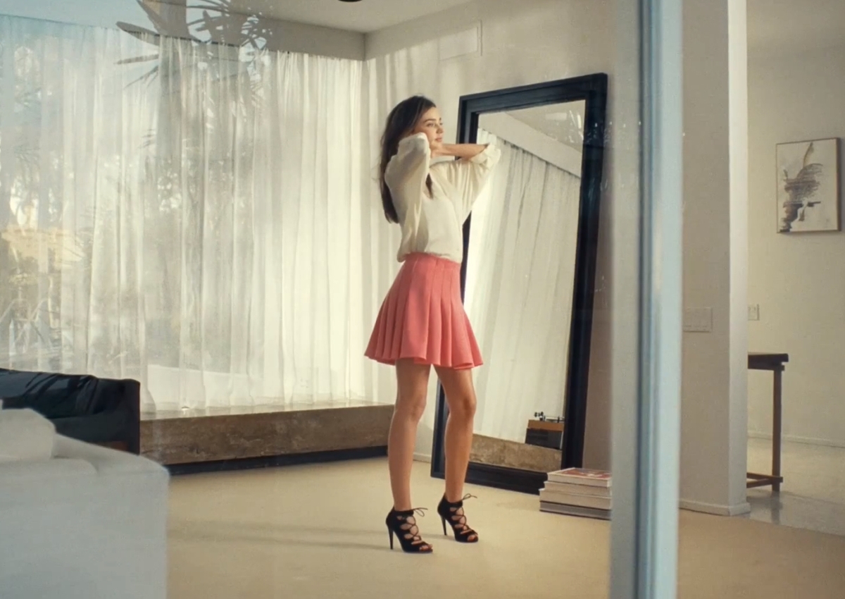 Миранда Керр в рекламном ролике H&M. Весна 2014